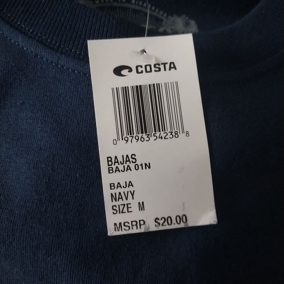 Costa Navy T-Shirt - Picture 2 of 4